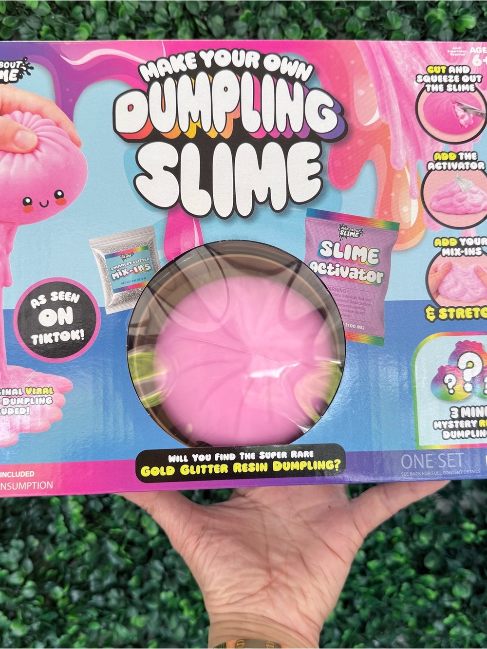 Rms! Make Your Own Dumpling Slime Kit Pink